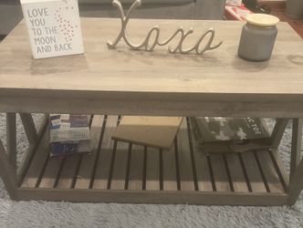 Grey Wooden Table