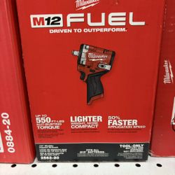 Milwaukee new 1/2" High Torque Impact Wrench M18M