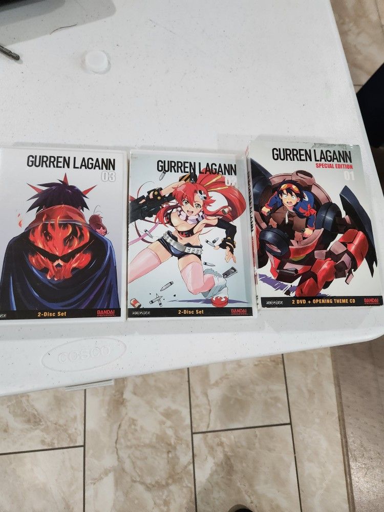 Gurren Lagann Complete Series Dvd W/cd Anime