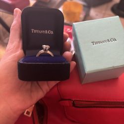 Tiffany Knife Edge Engagement Ring