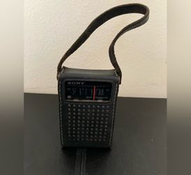 Vintage Sony Pocket Radio For Parts or Repair