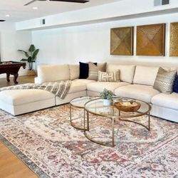 CREAM MODULAR BRAND NEW SECTIONAL SAME DAY DELIVERY 