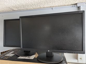 2 Monitors - 24 Inches - HP V242h