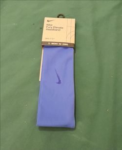 Nike Fury Elevate Headband--Blue