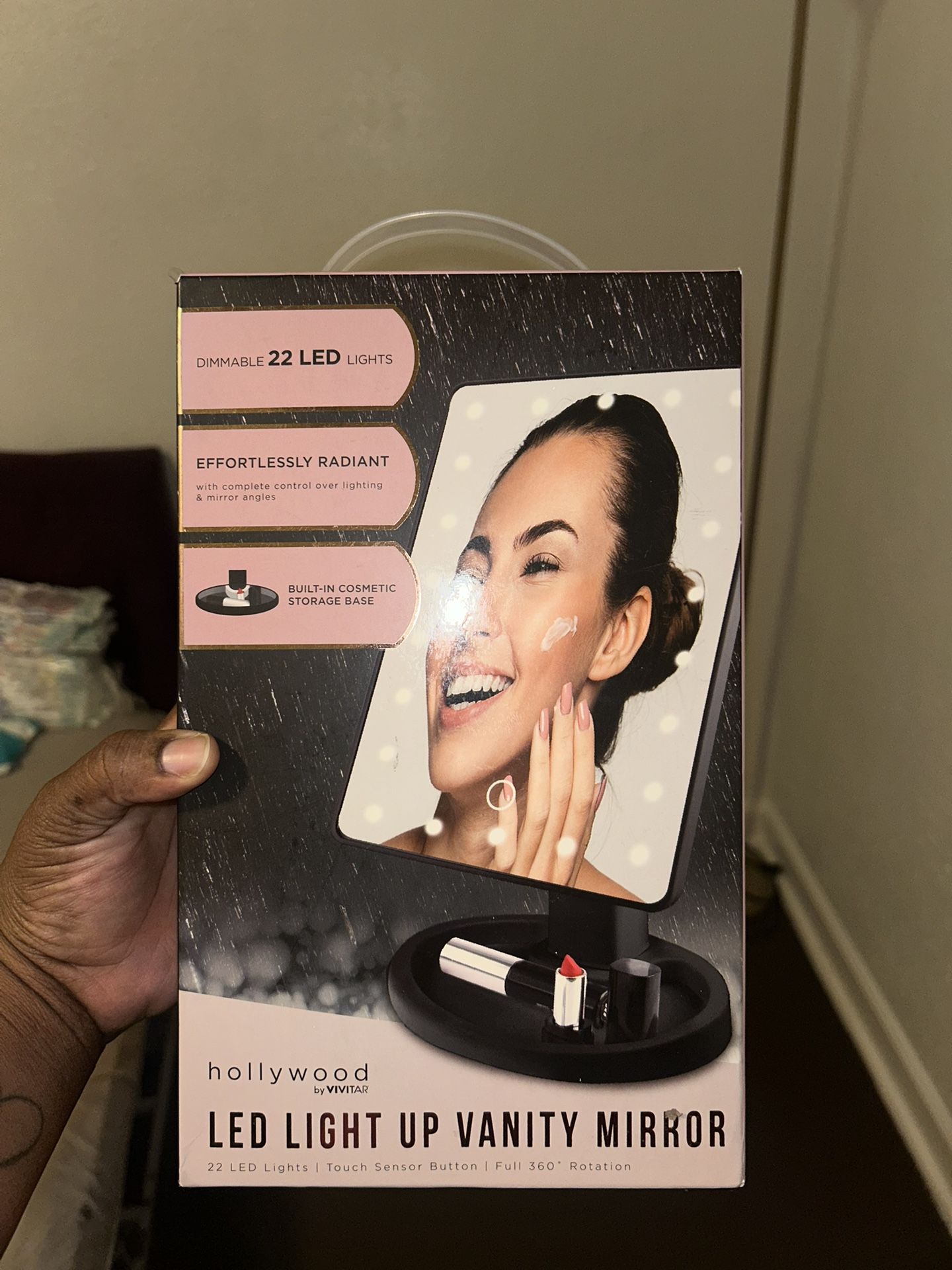 Hollywood By Vivitar LED Light Up Vanity Mirror