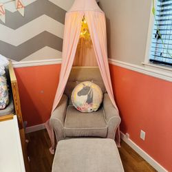 Soft, Comfortable Rocker and Glider. Great condition. 
