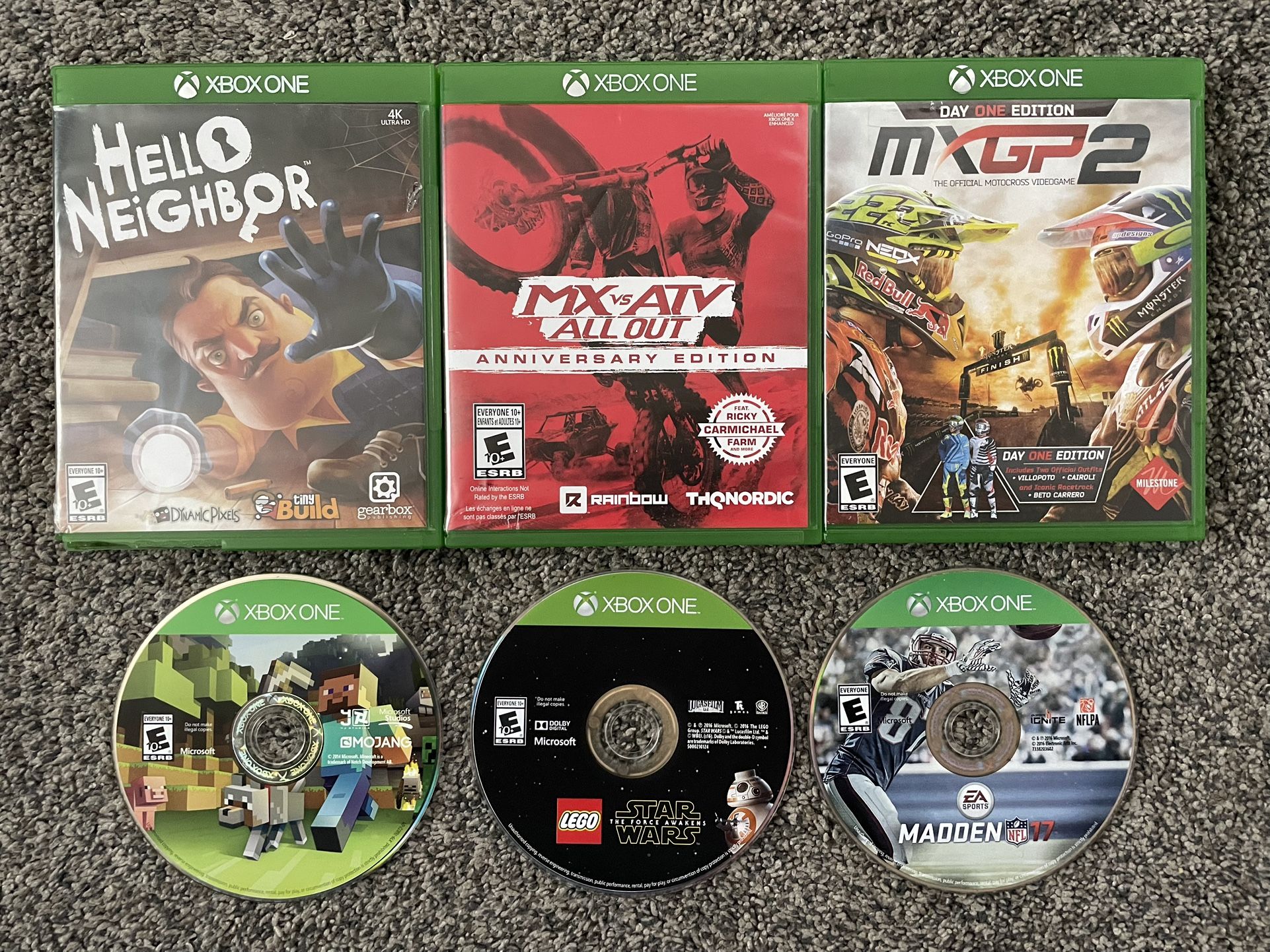 Xbox One Video Games