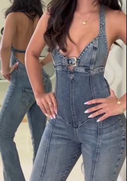 Denim  jumpsuit
