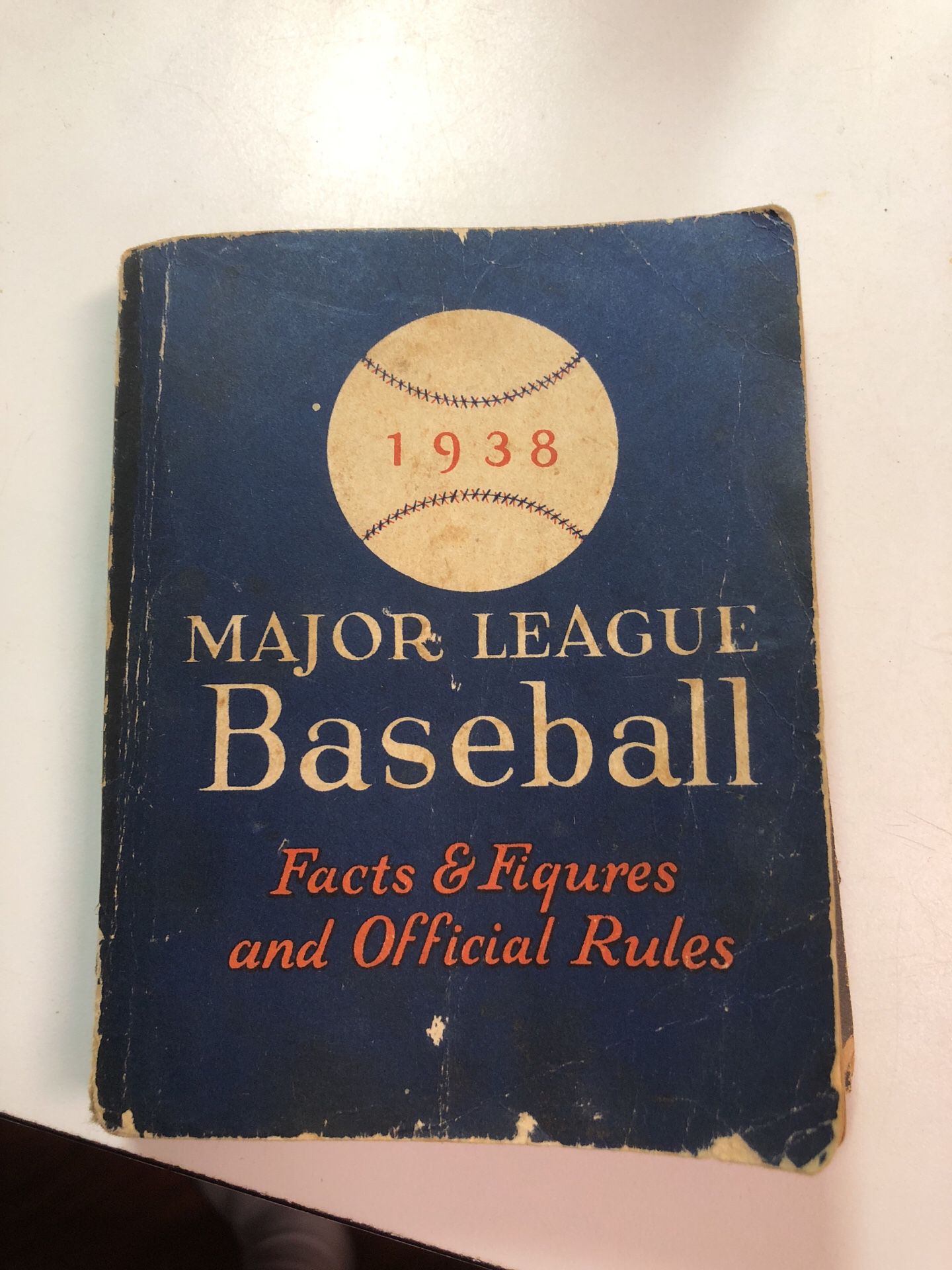1938 Major League Baseball Facts, Figures, and Official Rules