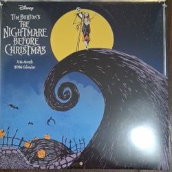New Nightmare Before Christmas 2026 Wall Calendar 