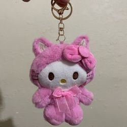 Hello Kitty Plush Keychain