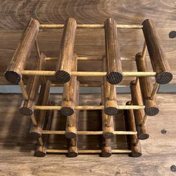 Wine Rack - Solid Wood