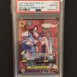 Op14 Boa Hancock SP PSA 10 Japanese 