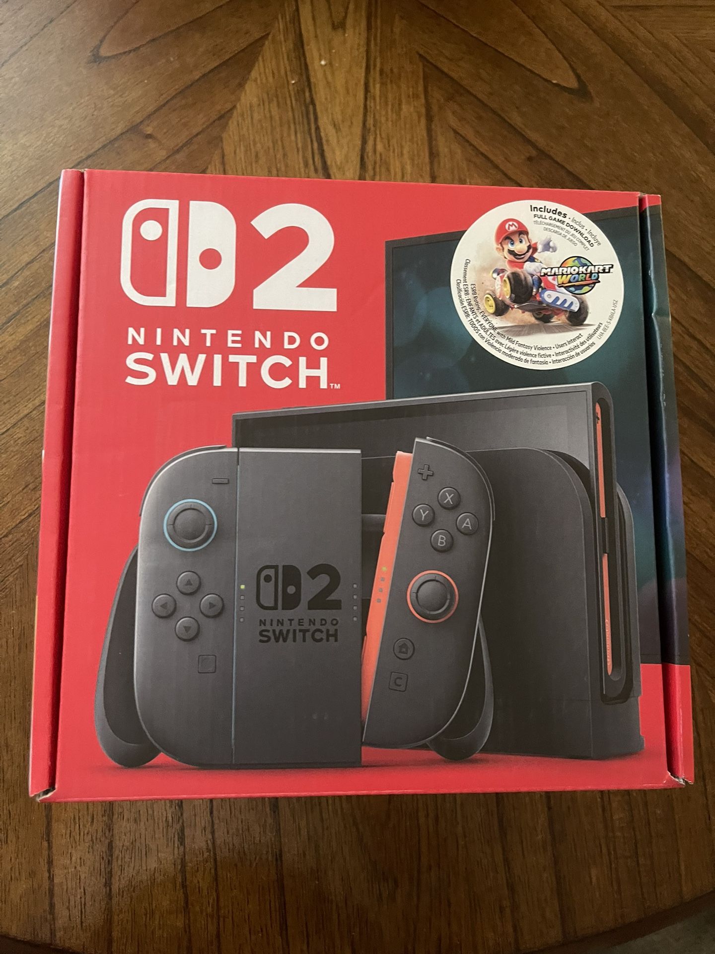 Nintendo switch 2 With Mario kart world Game