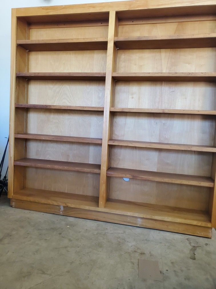 Wood Book Shelves