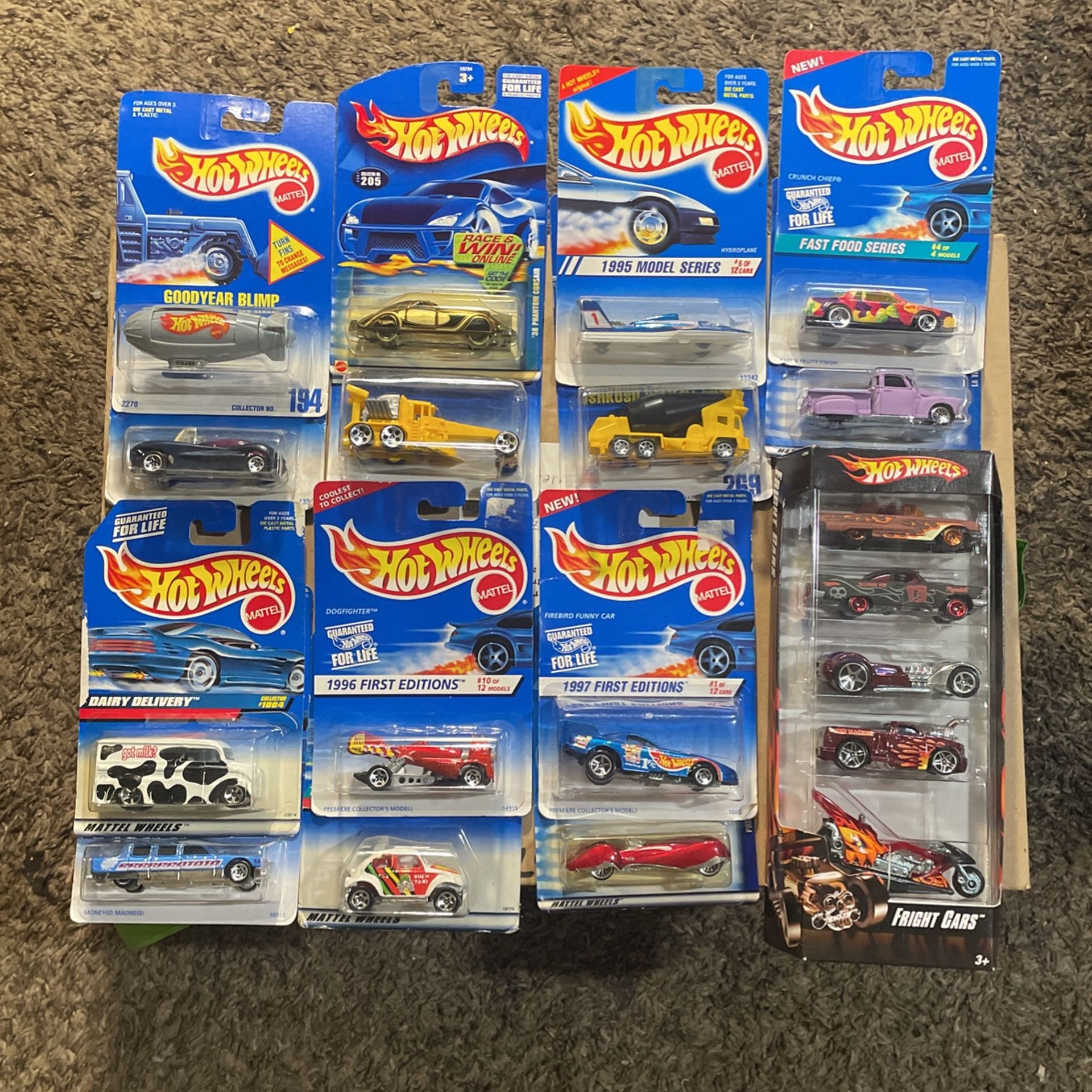 Older Hotwheels Cars