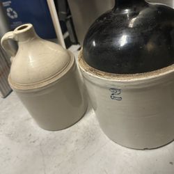 Vintage Farmhouse Jugs Crocks Lot  - Non Reproduction 