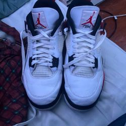 Jordan 4 Size 13 Red Cement 