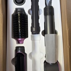 5-in-1 Hair Styler Brush Set – High-Speed 110,000 RPM Hair Dryer with Auto Curling, Straightening & Volumizing Brushes – Fast Drying, Frizz-Free, No H