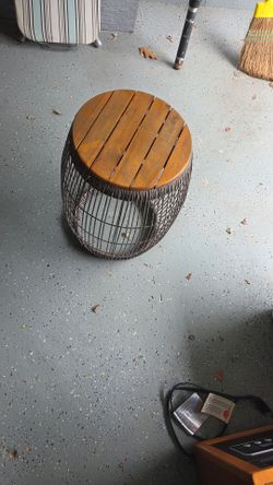 Side table inside or out