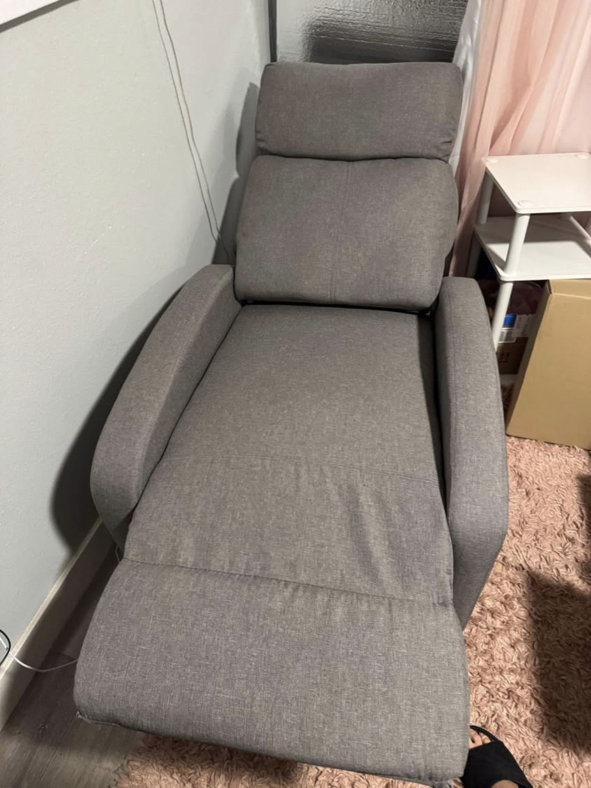 Gray reclining chair Sofa