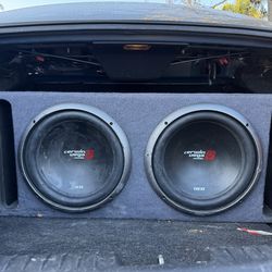 Subwoofers and Amp