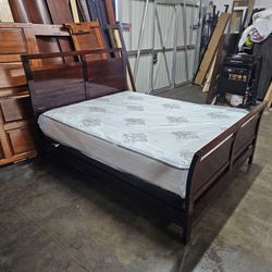 Queen Bed And Mattress