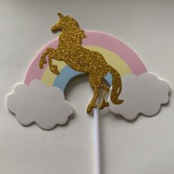 Unicorn Cake Topper