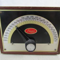 Franz Electric Metronome Model LM-5 Solid Mahogany Tested & Working


