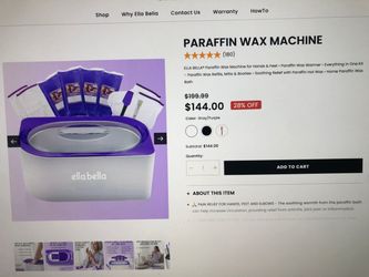 ELLA BELLA PARAFFIN WAX MACHINE