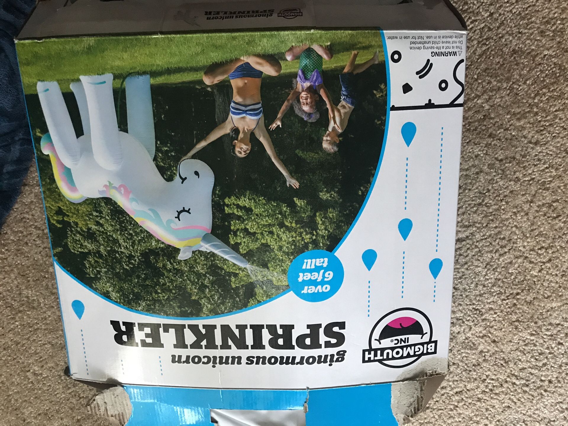 Ginormous Unicorn 🦄 Sprinkler!!