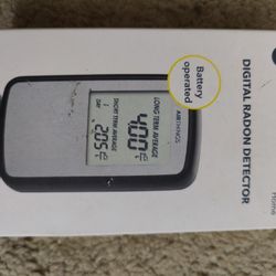Digital Radon Detector 