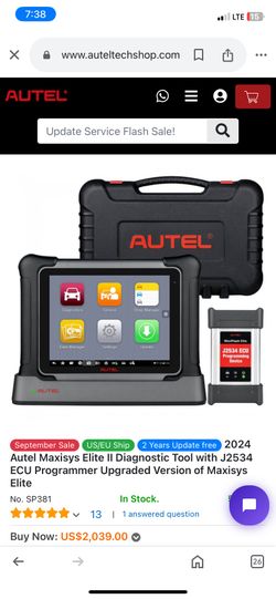 Autel Maxisys Display Tablets