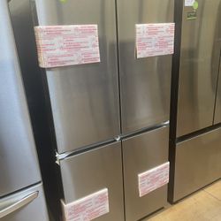 Ref rigerator 4 doors Sam sung stainless steel flex door