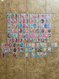 1990 Topps The Simpsons Trading Cards INCOMPLETE Set Stickers Duplicates Sleeved
