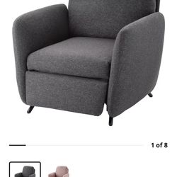 EKOLSUND Recliner, Gunnared dark gray - IKEA