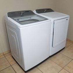 Beautiful And Elegant Samsung Washer And Electric Dryer Free Deliver And Install 6 Month Warranty 