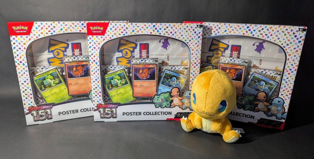 [SEALED] Pokemon 151 Poster Collection