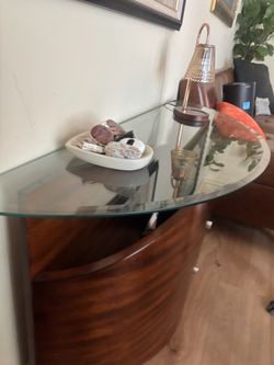 Half moon Accent table
