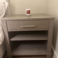 Ash Gray Brightmont Nightstand