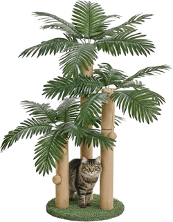 31.5" Palm Tree Cat Scratching Post