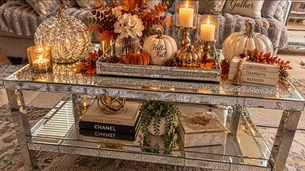 Elegant 4-Piece Mirrored Furniture Set