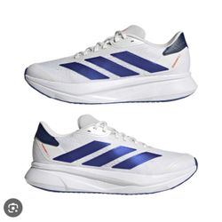 adidas Duramo SL 2.0 running shoe in the 'Cloud White/Lucid Blue/Dark Blue' colorway size 12 mens asking 50