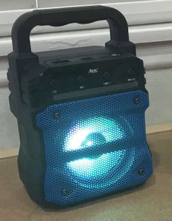 New 3” Portable Bluetooth Speaker with lights