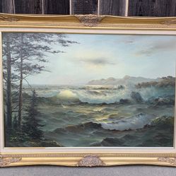 Bob Sanders Oil Painting w/frame - 42” X 31”