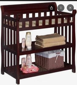 Baby Changing Table with Shelves