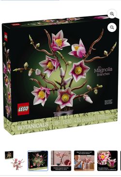 Brand new Lego botanical Magnolia 11510 435 piece