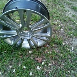 18-in Five Lug Aluminum Rims 