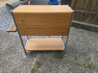 2 drawer shelf