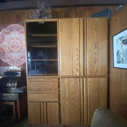 OAK Media Cabinet 